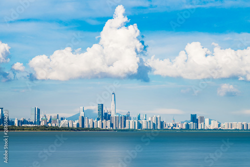 Shenzhen, China, China city skyline scenery