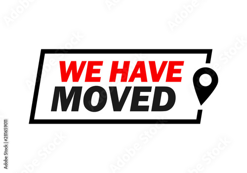 We moved minimal icon with pin. Concept of interest land mark like ecommerce delivery or transfer.