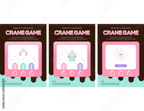 Web Promotional Interface Template Using Crane Gaming