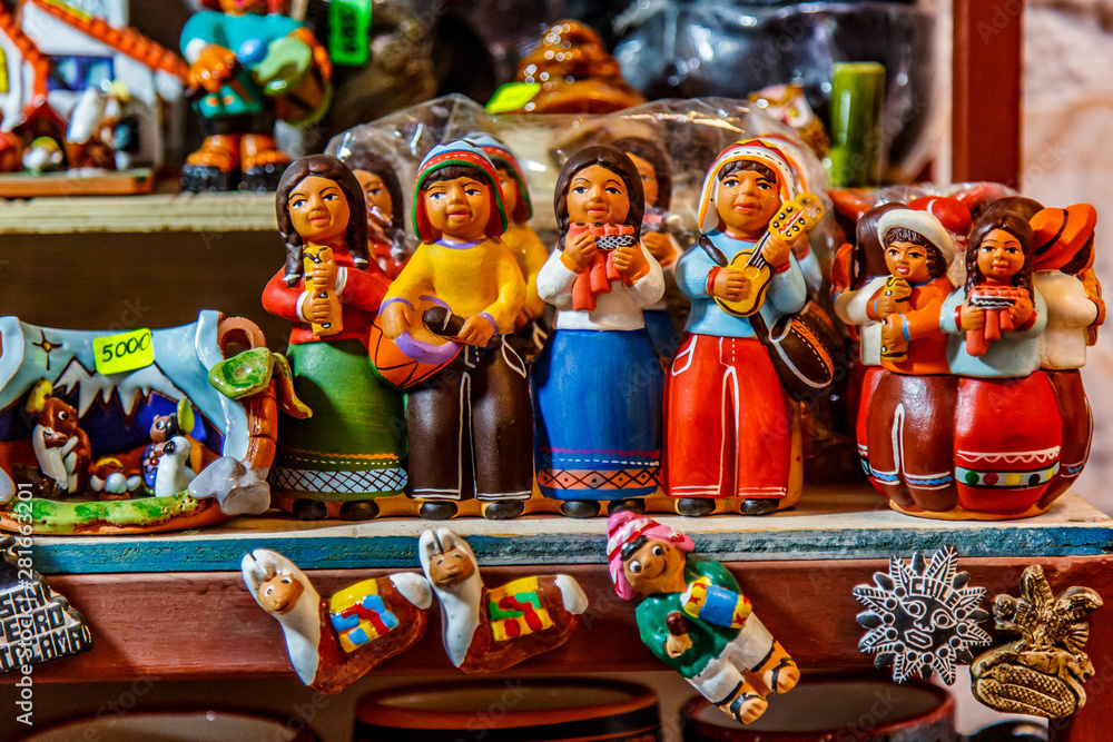 Chilean Souvenirs in San Pedro de Atacama market