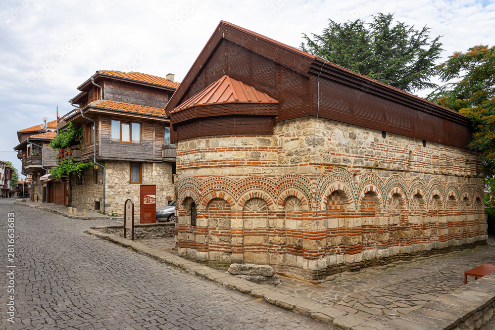 Church of Saint Paraskevi of Iconium (also known as Paraskeva Pyatnitsa). Nessebar. Bulgaria.