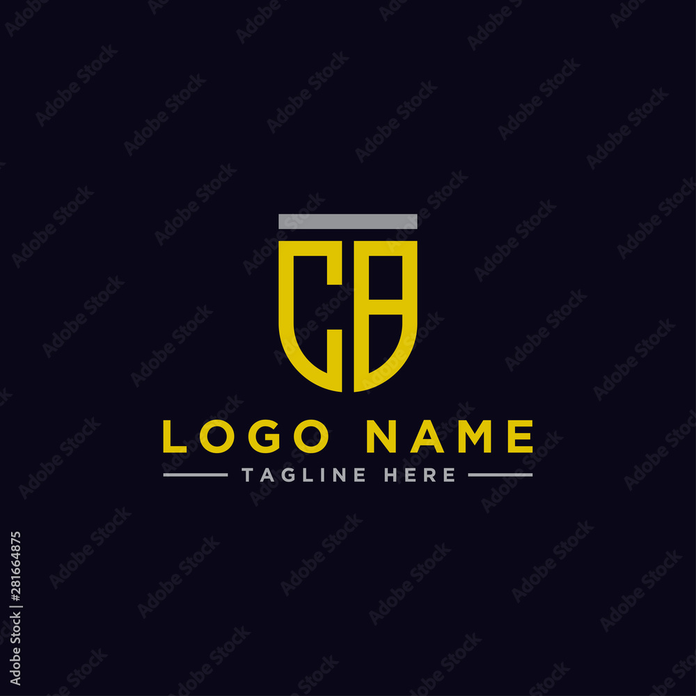 logo design inspiration for companies from the initial letters of the CB logo icon. -Vector logo design inspiration for companies from the initial letters of the CB logo icon. -Vector