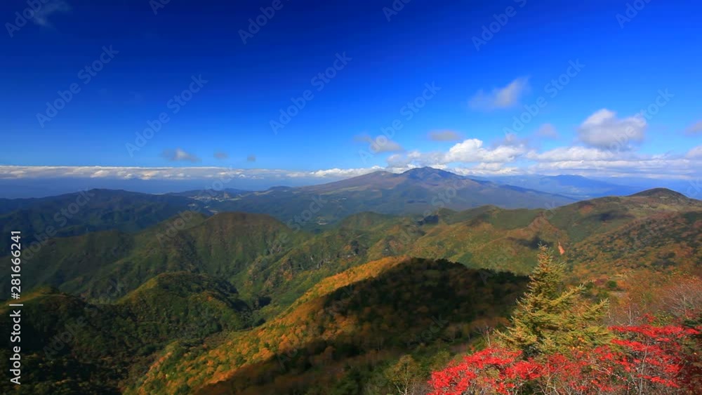 Timelapse view of mountains, Ueda, Nagano Prefecture, Japan Timelapse view of mountains, Ueda, Nagano Prefecture, Japan