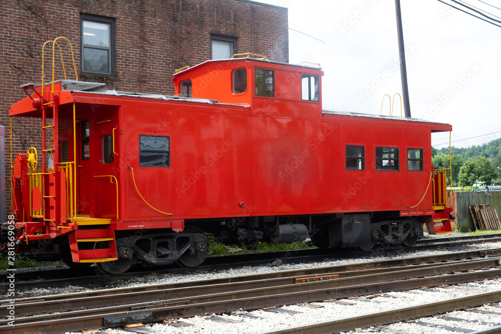 The little red caboose