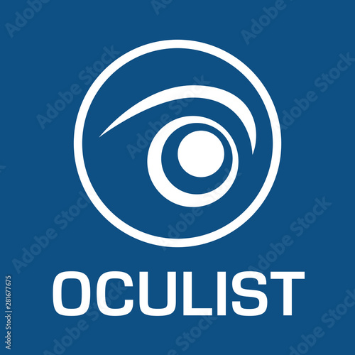 vector logo optometrist, optics and vision check
