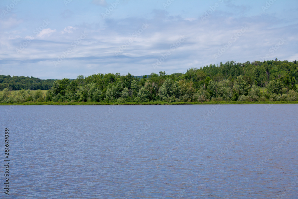 landscape with river landscape with river