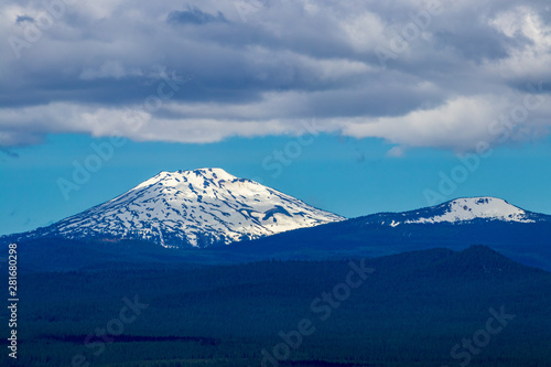 snow capped mountain in Oregon