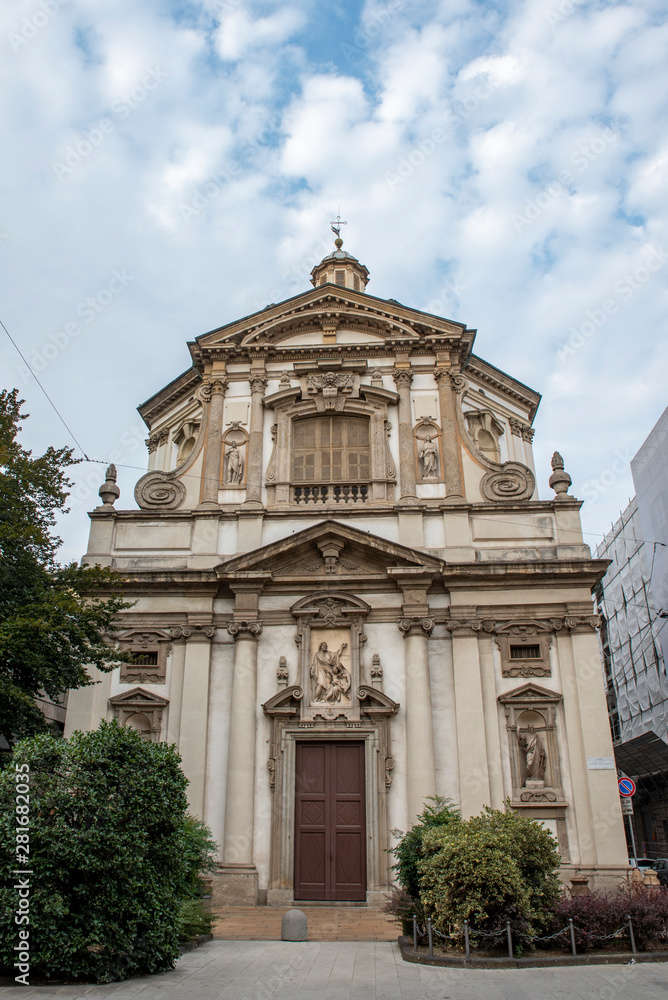 Obraz premium Church of San Giuseppe in Milan, Italy .