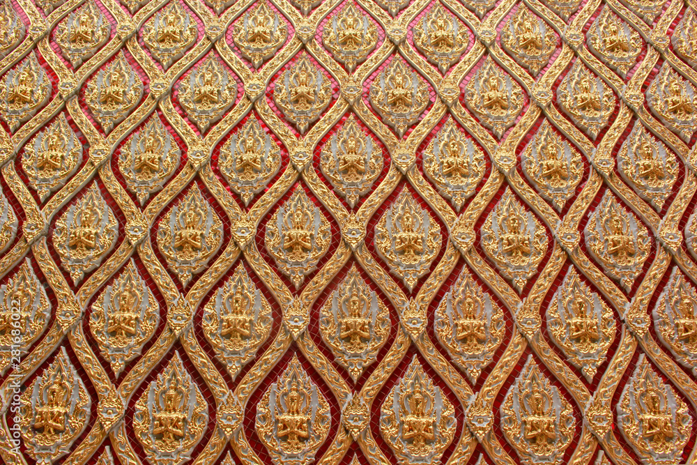 Ancient Thai pattern texture. Ancient Thai pattern texture.