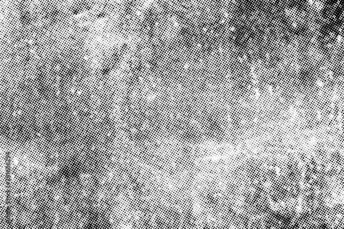 Subtle halftone vector texture overlay. Monochrome abstract splattered background.