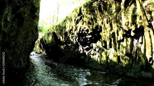 Tilt up view of landscape photo