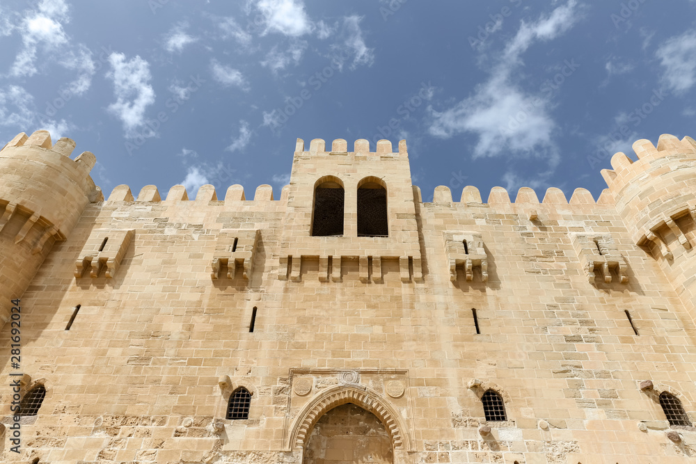 Citadel of Qaitbay in Alexandria, Egypt