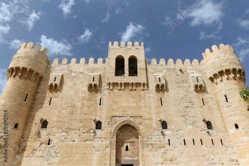 Citadel of Qaitbay in Alexandria  Egypt