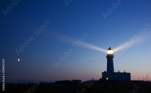 Lighthouse at Sunset