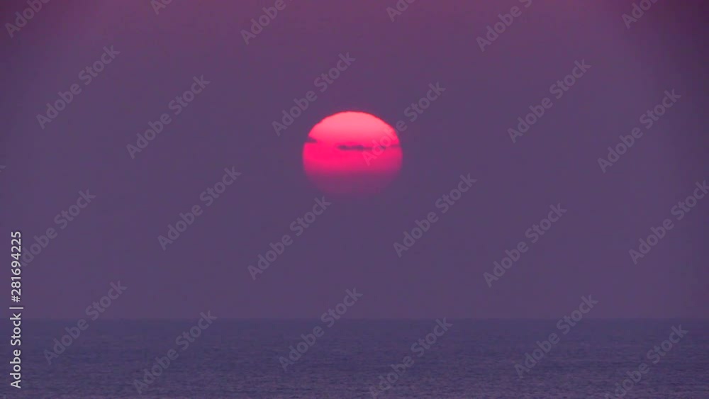 Sunrise above Pacific Ocean, Orahoro, Hokkaido, Japan Sunrise above Pacific Ocean, Orahoro, Hokkaido, Japan