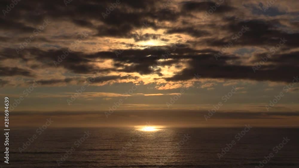 Sunlight reflecting in sea, Erimo, Hokkaido, Japan Sunlight reflecting in sea, Erimo, Hokkaido, Japan