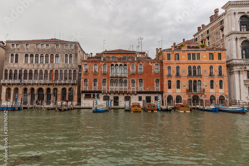 The grand Canal in Venice taken near the famous Rialto Bridge. © Joe