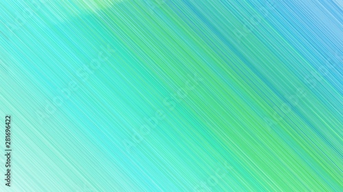 creative background with medium turquoise, pastel green and pale turquoise colors. can be used for cover design, poster, wallpaper or advertising