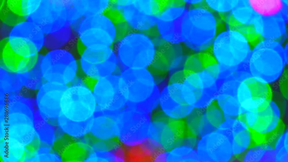 Colorful shimmering lights at night Colorful shimmering lights at night