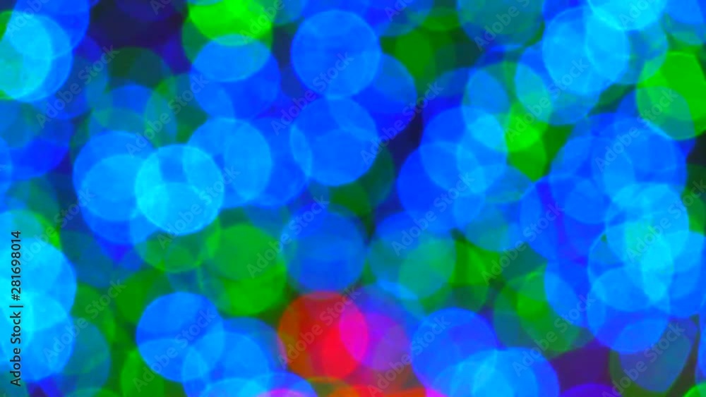 Colorful shimmering lights at night Colorful shimmering lights at night