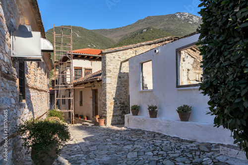 Timiou Prodromou Monastery near town of Serres, Greece