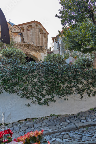 Timiou Prodromou Monastery near town of Serres, Greece photo