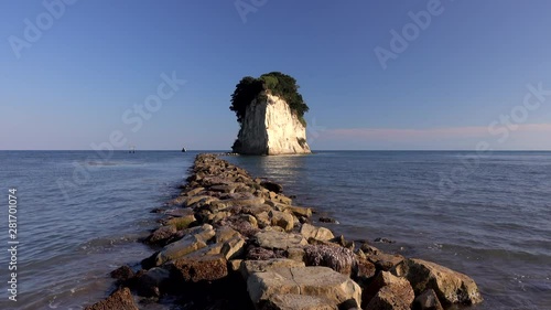 Mitsuke Island in autumn photo