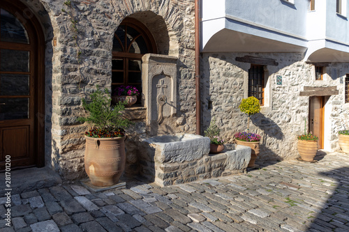 Fototapeta Naklejka Na Ścianę i Meble -  Timiou Prodromou Monastery near town of Serres, Greece