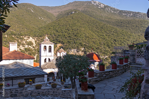 Fototapeta Naklejka Na Ścianę i Meble -  Timiou Prodromou Monastery near town of Serres, Greece