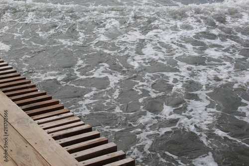 swimming pool with stair