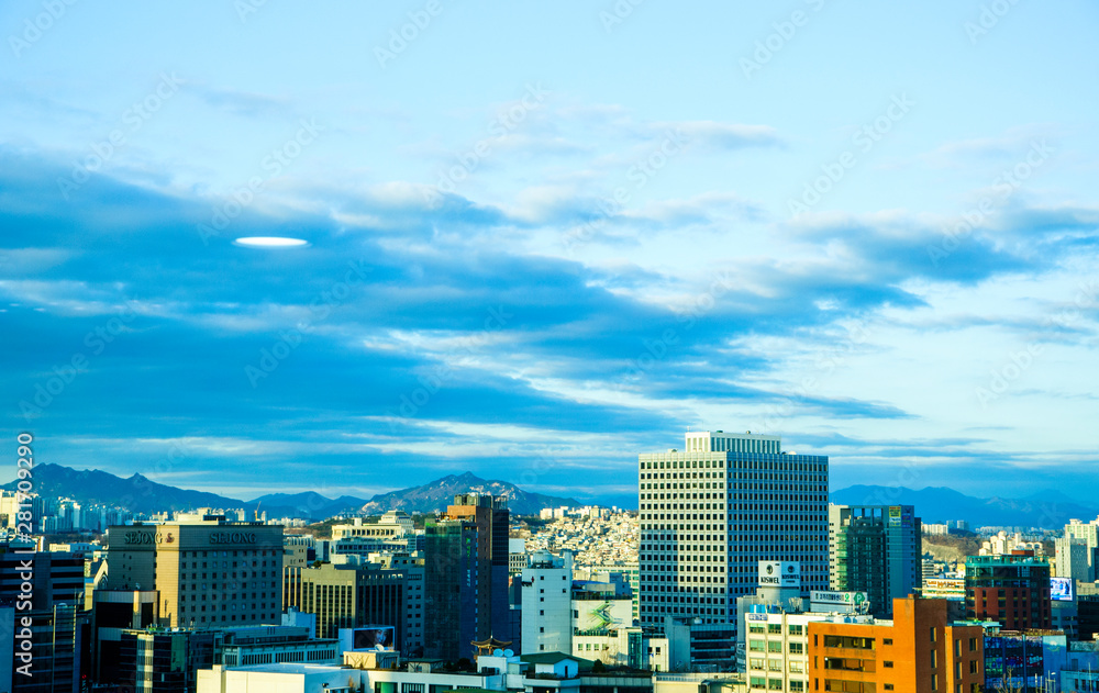 Obraz premium City at night