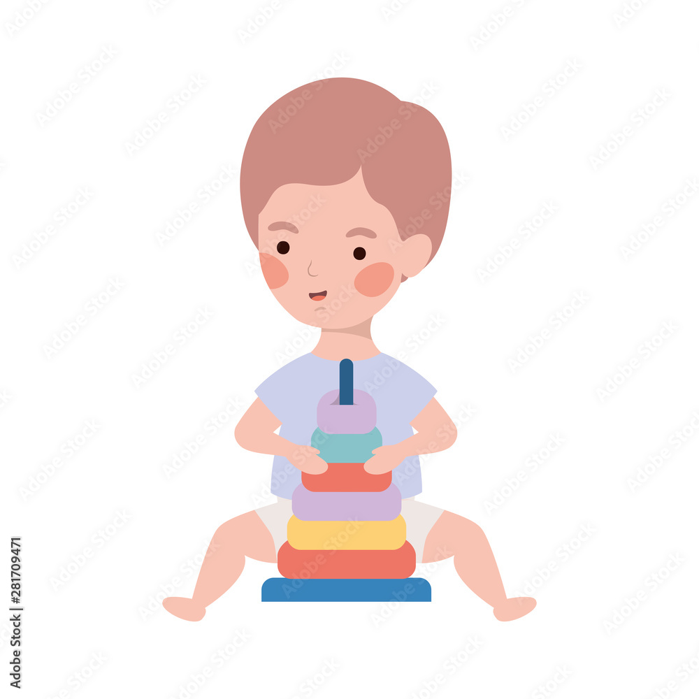 Isolated baby boy design vector illustration Isolated baby boy design vector illustration