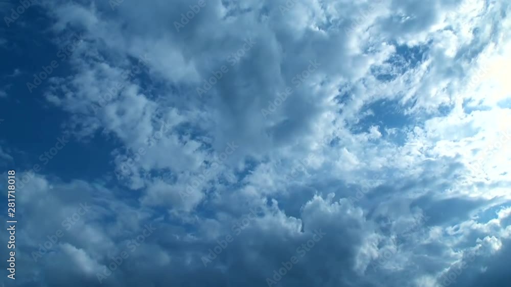 Timelapse of large grey clouds flowing against sky Timelapse of large grey clouds flowing against sky
