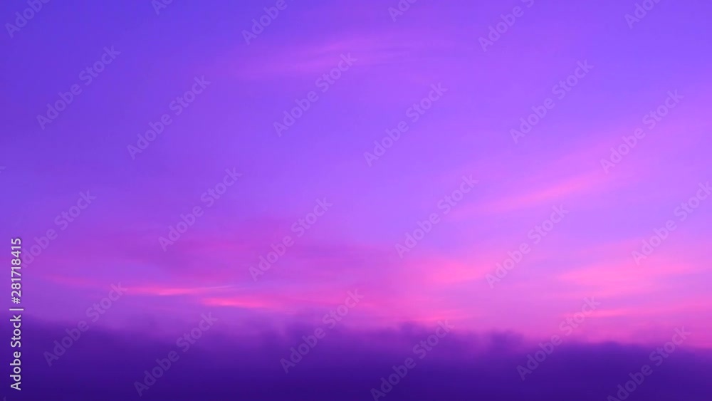 Timelapse shot of sky at dawn, Kamifurano, Hokkaido Timelapse shot of sky at dawn, Kamifurano, Hokkaido