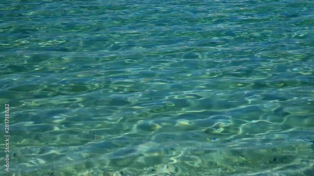 Clear transparent water of Lake Wanaka Clear transparent water of Lake Wanaka