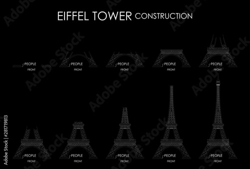 Eiffel Tower. Different design.