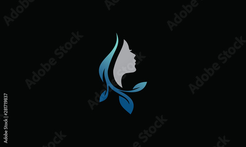 Woman Spa Logo Design Template