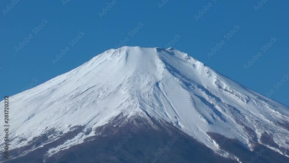 Snowcapped Mount Fuji, Lake Yamanaka, Yamanashi Prefecture, Japan Snowcapped Mount Fuji, Lake Yamanaka, Yamanashi Prefecture, Japan