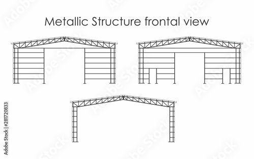 Metallic Structure mount