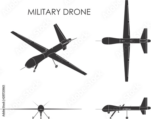Military drone predator.