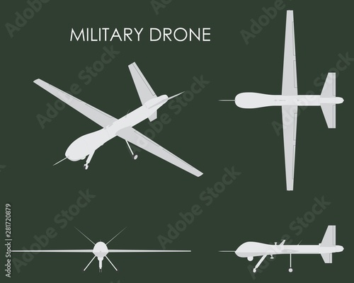 Military drone predator.