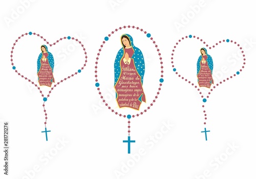 Our Lady of Guadalupe statue.