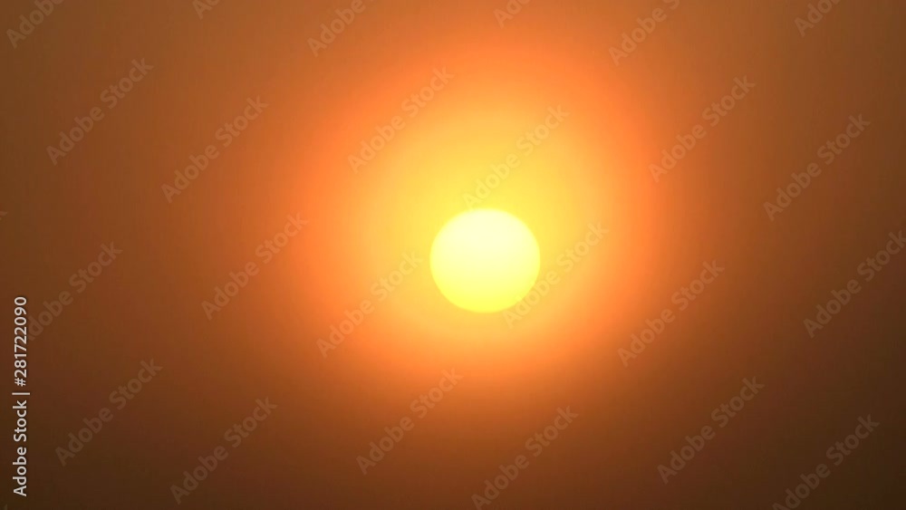 Timelapse shot of sunrise in summer, Asahikawa, Hokkaido, Japan Timelapse shot of sunrise in summer, Asahikawa, Hokkaido, Japan