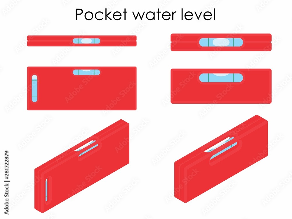Pocket water level. Pocket water level.
