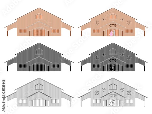 CTG shed colored