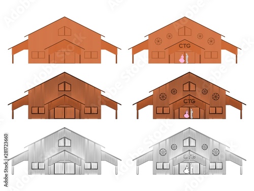 CTG shed colored