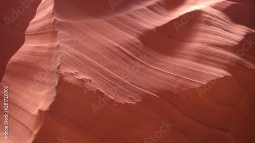 Crane shot of Antelope Canyon, Arizona, USA