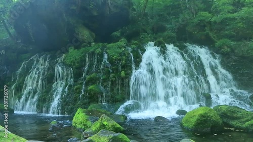 Mototaki Waterfall, Nikaho, Akita Prefecture, Japan photo