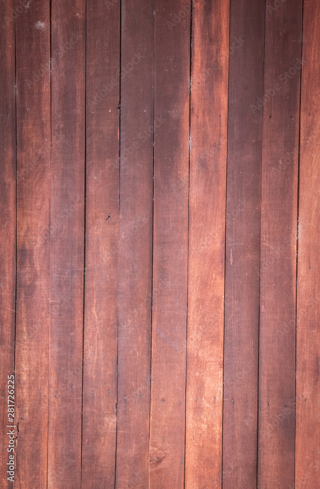 Obraz premium teak wooden wall