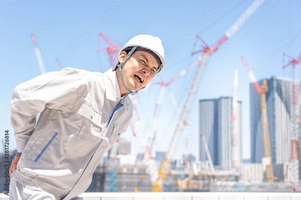 asian engineer worker working in construction site asian engineer worker working in construction site